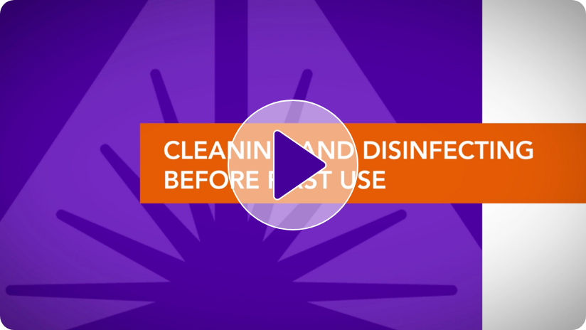 Watch Video on cleaning and sterilizing your Lamira Nebulizer